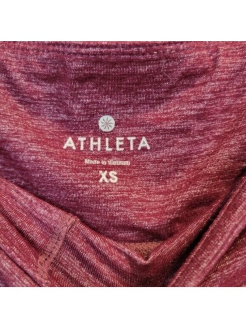 Athleta | Quest Chaturanga tight leggings Red Crimson - Picture 4 of 7